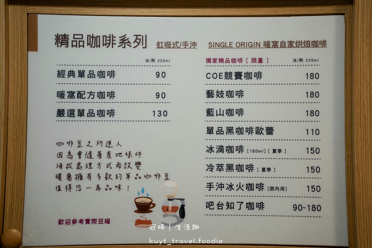 【暖窩咖啡信義永春店】信義區銅板咖啡！永春捷運站美食，百元手