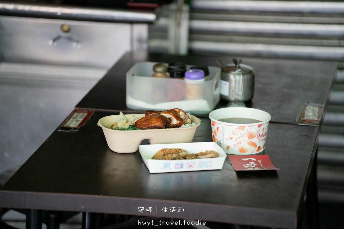 【一力發】隱藏版爆汁雞腿！台中西區午餐，現炸軟嫩溫體雞、溫體