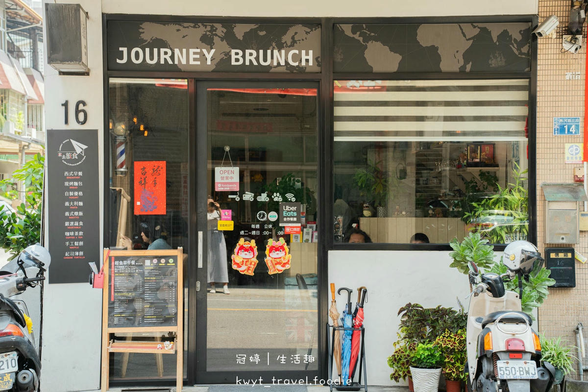 【來去旅食早午餐】元氣大早餐足澎派！台中北屯區早午餐，人氣腿