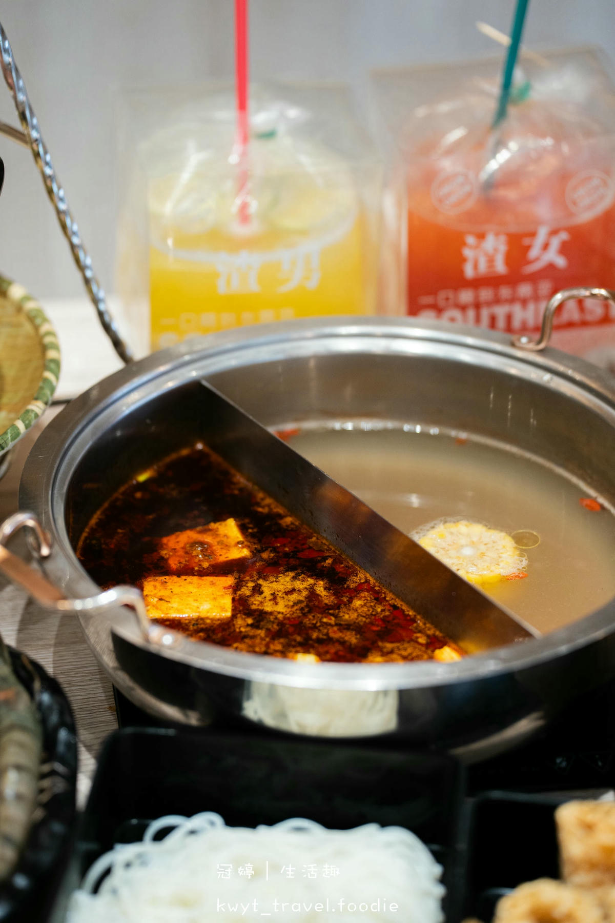 【餉串串】超過100種串串自由，台中西屯餐廳，噴香鴛鴦鍋嚕串