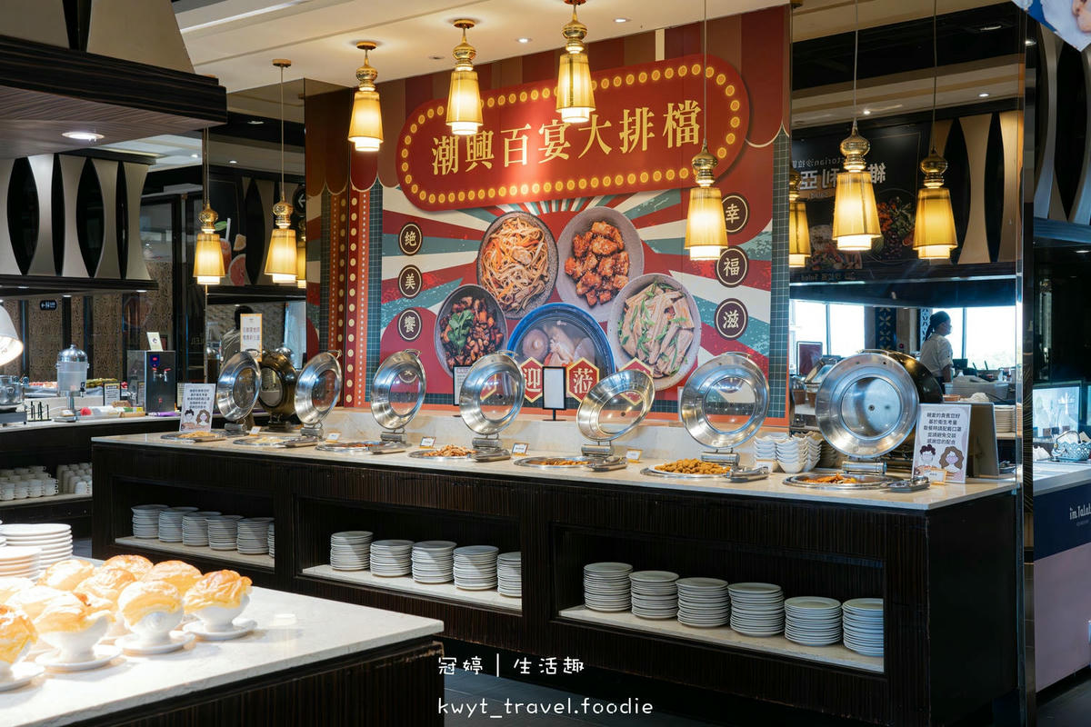 台中人氣吃到飽推薦_潮港城太陽百匯，釜山海鮮季限定新菜色，巨