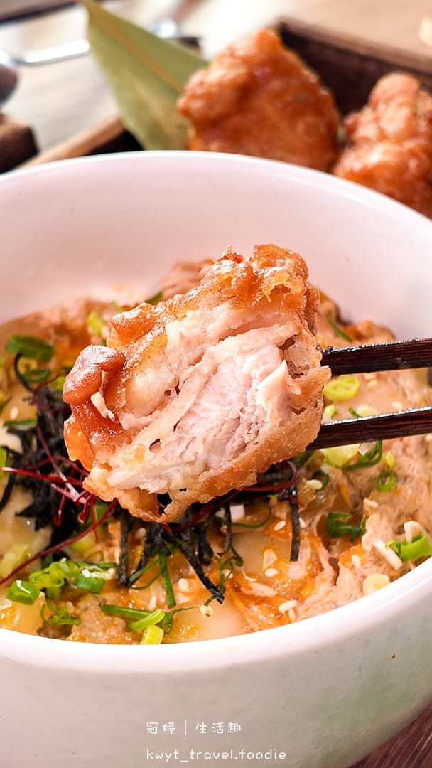 [高雄苓雅區日式定食]ご飯 Go Han，這烏龍麵有靈魂！原汁原味冷烏龍麵，搭上爆汁唐揚炸雞丼太銷魂，高雄文化中心附近美食餐廳，最新菜單