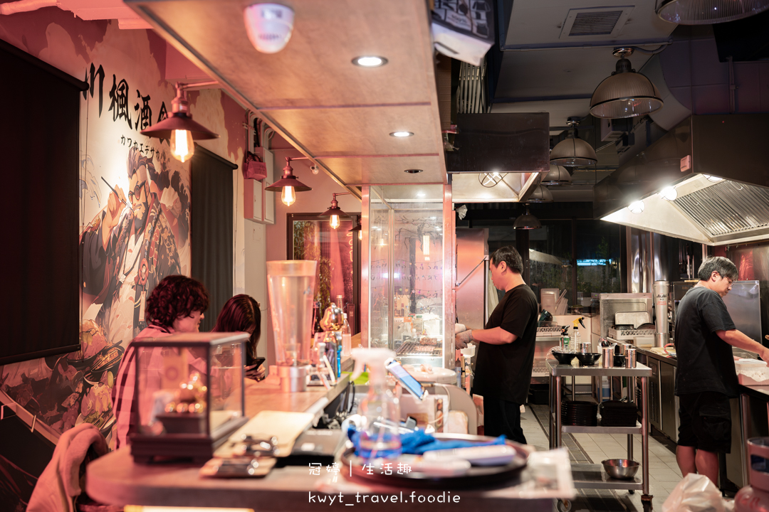[台北中山區居酒屋]川楓酒食館，現做酒食80元起，無地雷日系居酒屋！炭烤串燒、午魚一夜干必點，捷運中山國小站美食推薦，最新菜單