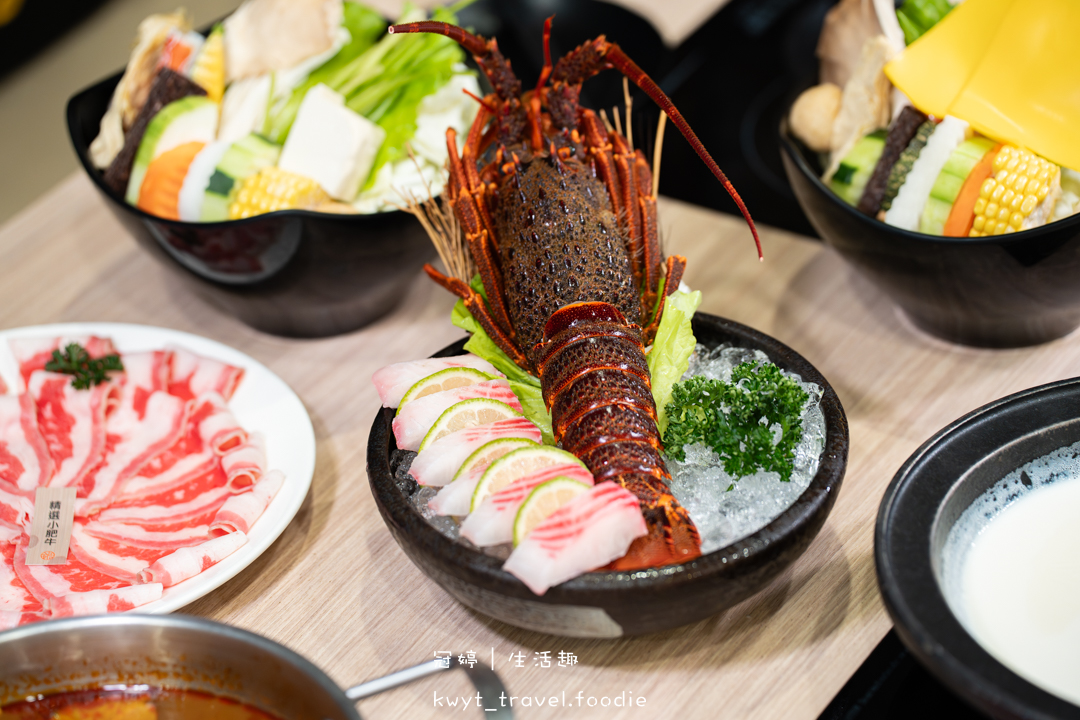 [台南親子友善餐廳]敝姓鍋台南海安店，龍蝦海陸套餐、過年限定內用年菜超澎湃，台南過年聚餐推薦，附最新菜單