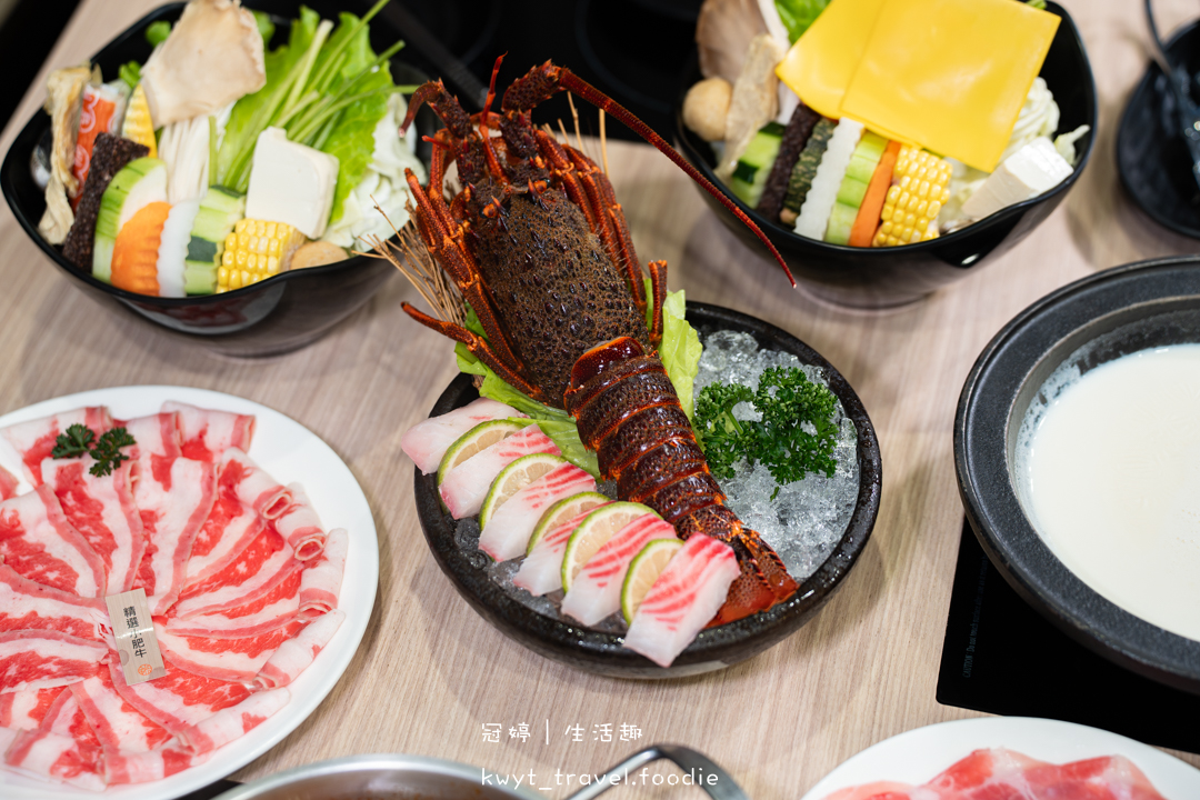 [台南親子友善餐廳]敝姓鍋台南海安店，龍蝦海陸套餐、過年限定內用年菜超澎湃，台南過年聚餐推薦，附最新菜單