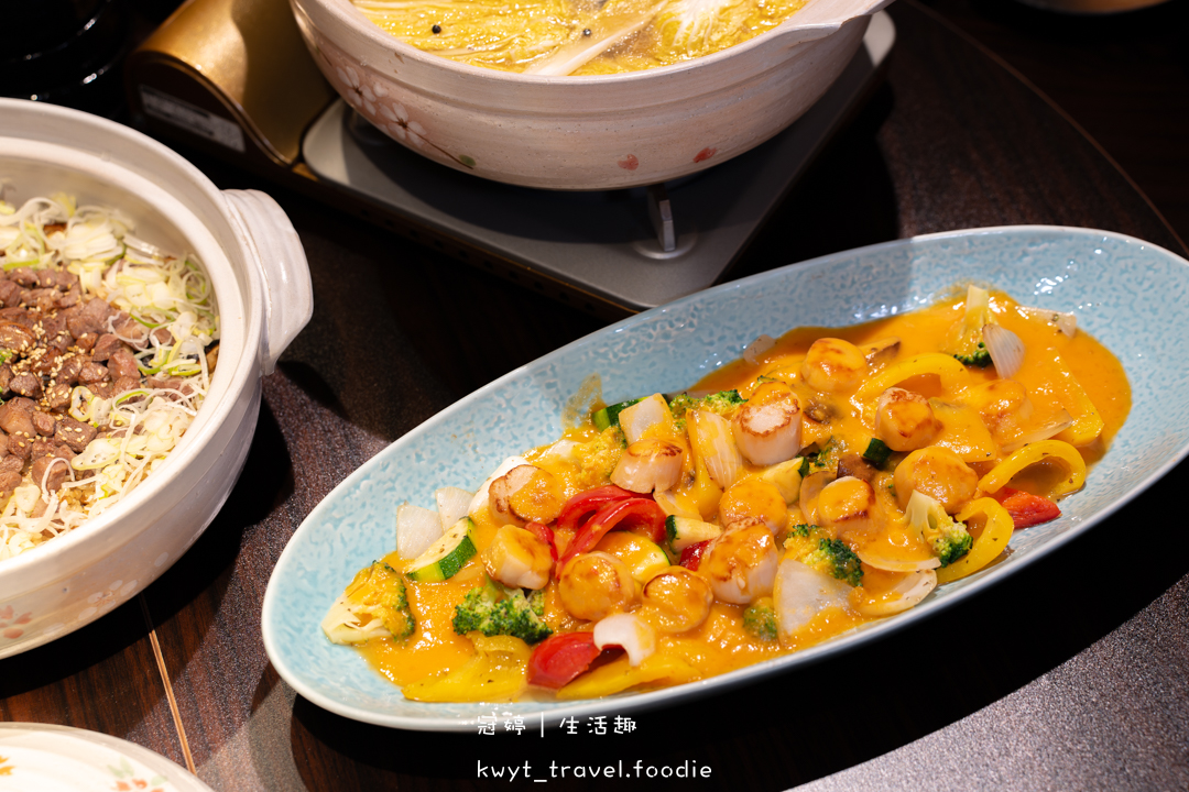 [台北中山區私廚]滋立Mizu，沒有預訂吃不到！隱藏在火鍋店的豪華私廚桌宴，台北預約制包廂餐廳推薦，滋立料亭鍋物預約制私廚最新菜單