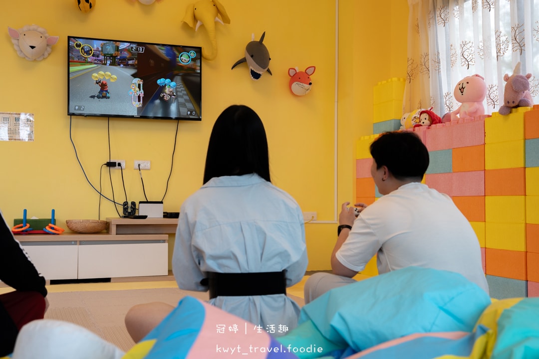 [宜蘭員山包棟民宿]夏米兒Villa，6~26人包棟，好玩到不想退房！KTV、電動麻將、兒童遊戲室、Dyson吹風機